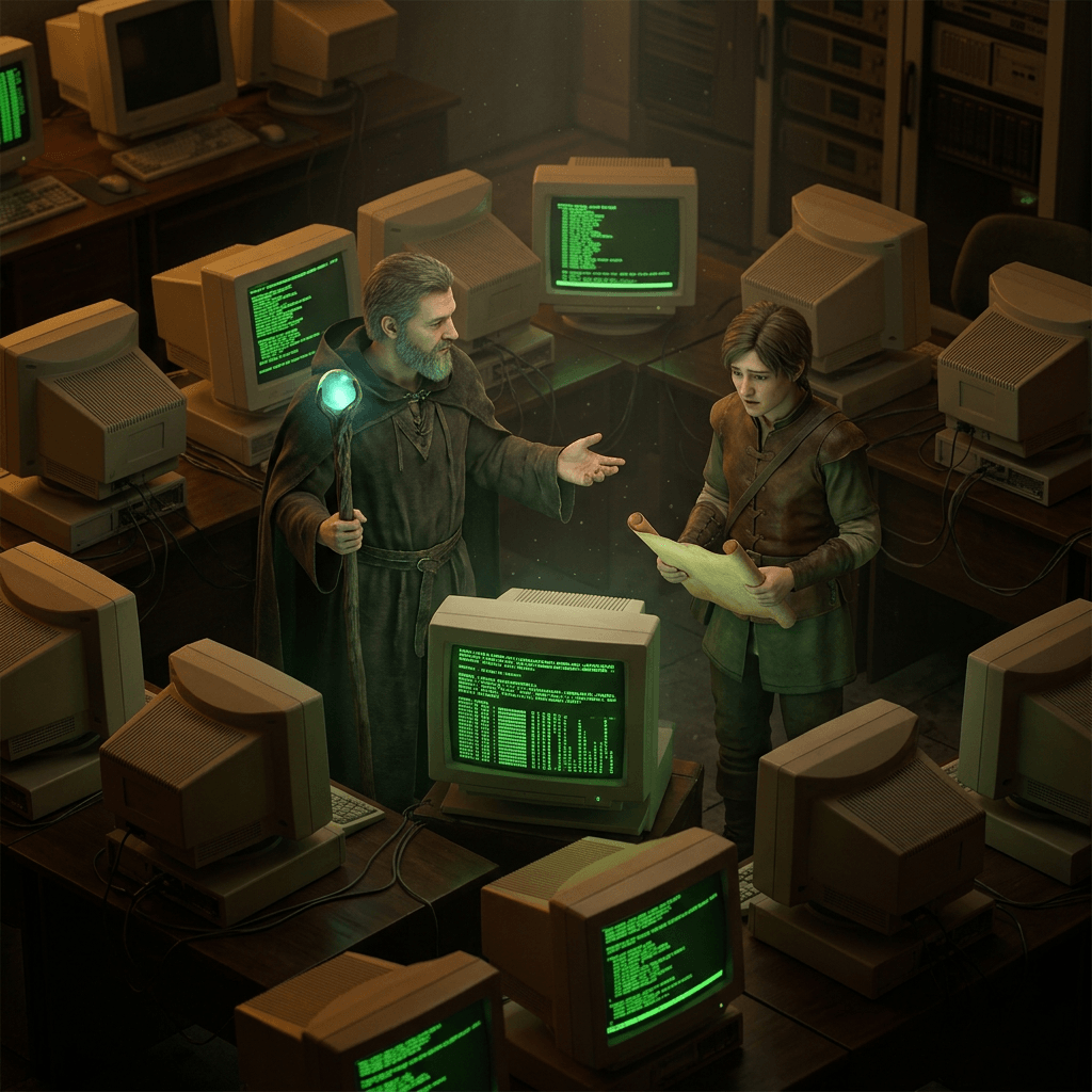 Community Guides & Mentors checklist for MUDs hero illustration