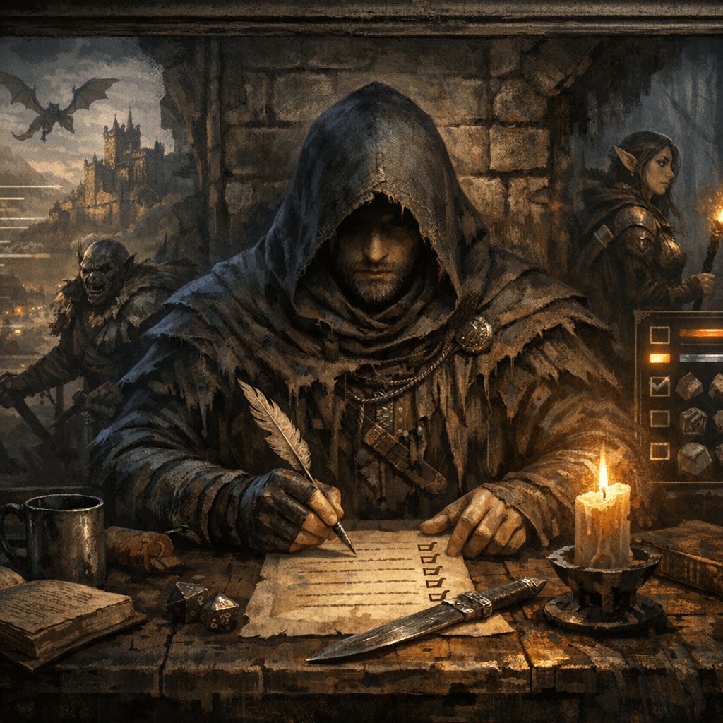 Fantasy MUDs checklist for MUDs hero illustration