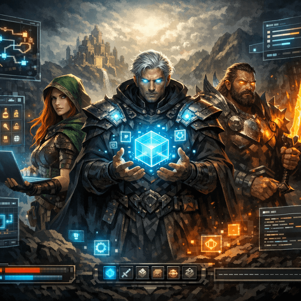 Immortals with open-source tools hero illustration